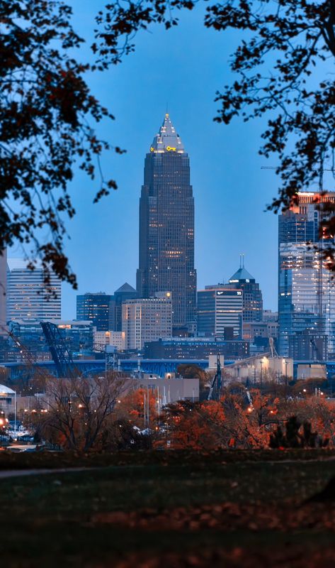 cleveland skyline