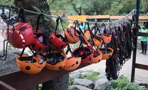 Interior view of outdoor recreation and desert adventures destination
