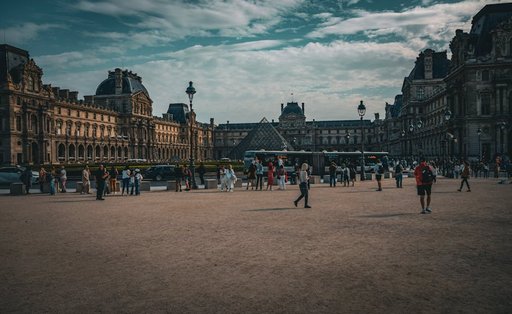 Interior of discover world-class museums with exhibits
