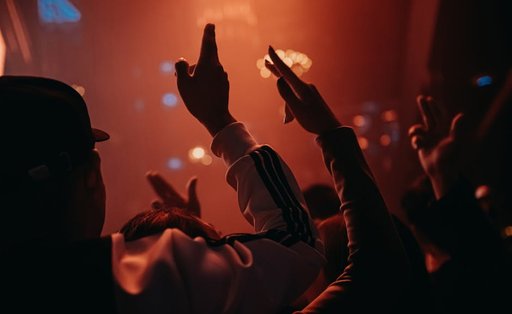 Vibrant experience live music and entertainment scene at night