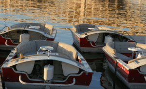 boats on tempe lake