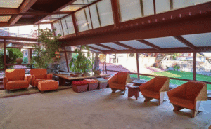 interior view at Taliesin West