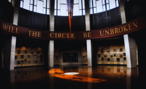 inside architecture of Country Music Hall of Fame and Museum