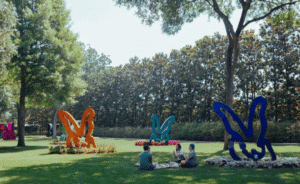 art at the dallas Arboretum